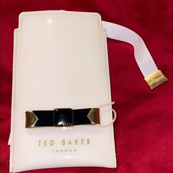 Ted  baker glossy bow sleeve iPhone 5 case - Picture 1 of 11